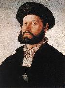 SCOREL, Jan van Portrait of a Venetian Man af oil on canvas